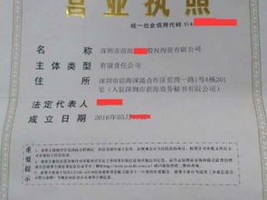 图 注册催收公司执照资料费用时间 广州工商注册